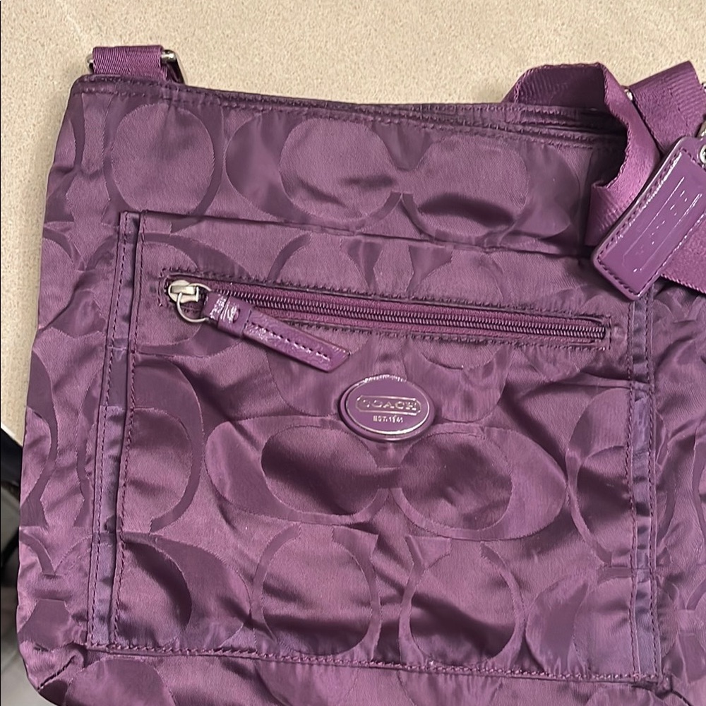Coach Purple Crossbody Bag